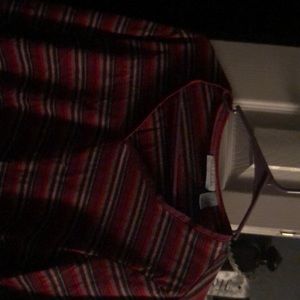 Skin tight striped long sleeved shirt